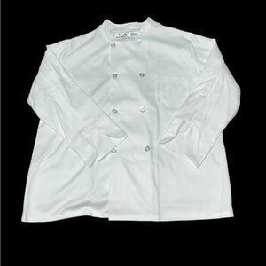 RED KAP White Double-Breasted Chef Jacket